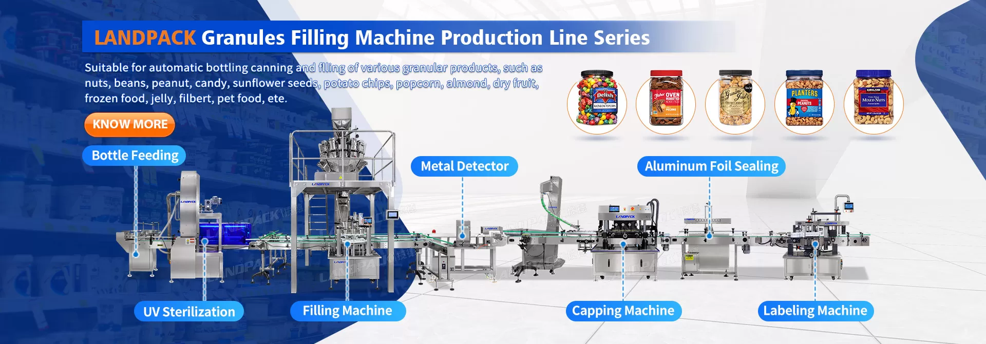 granule filling packing machine