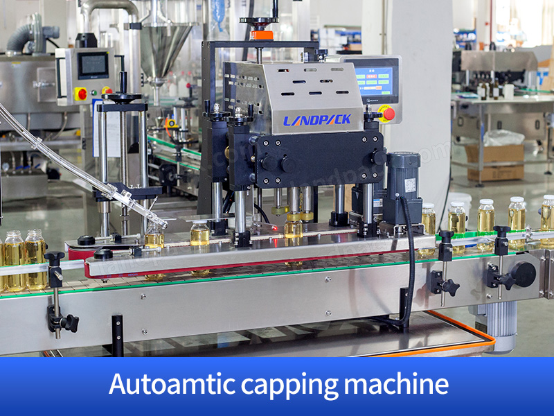 Automatic Liquid Bottle Glass Filling Capping And Labeling Line Machine