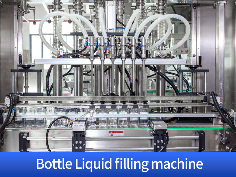 Automatic Linear 6-head high viscosity Liquid Servo Piston Filling Machine Line