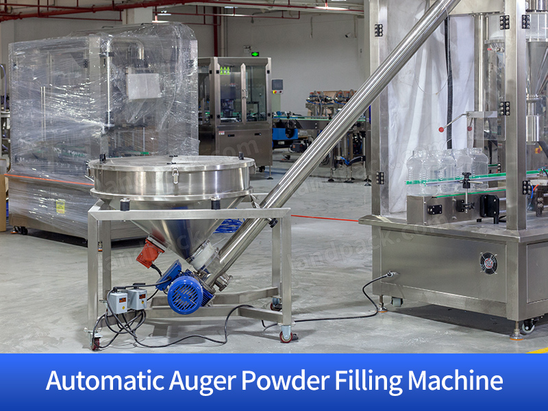 Multifunction High Precision Bottle Powder Filling Line With Capping Machine