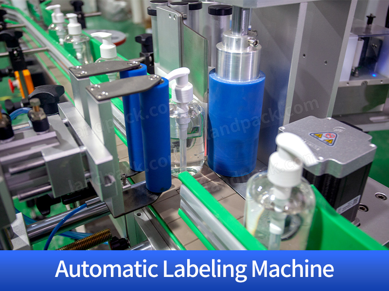 Automatic Liquid Bottle Filling Capping And Labeling Machine Production Line