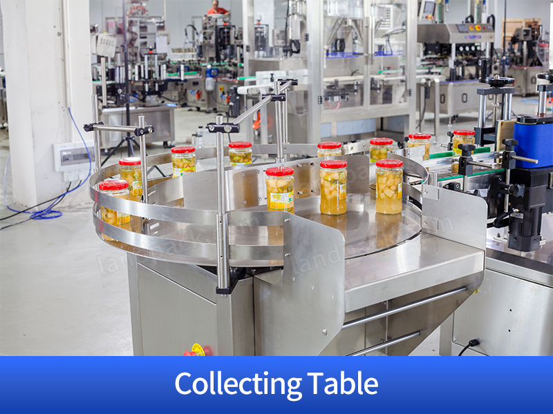 Automatic Solid Canned Food Filling Mixing Capping Machine Production Line