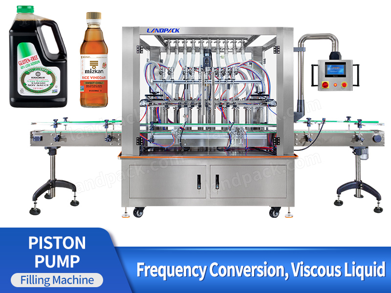 100ML-5000ML Automatic 10 Heads Piston Filling Liquid Filling Bottle Machine