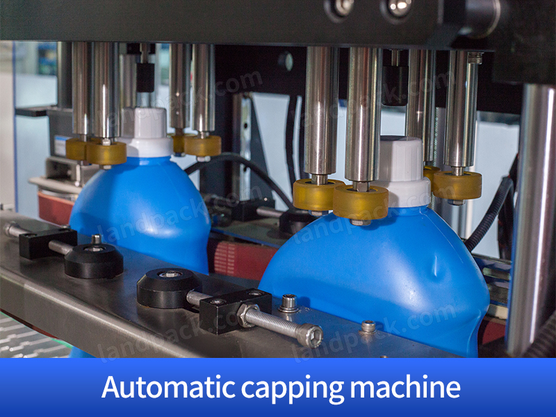 Fully Automatic 10 Heads Gear Pump Honey Viscous Liquid Filling Capping Machine Line