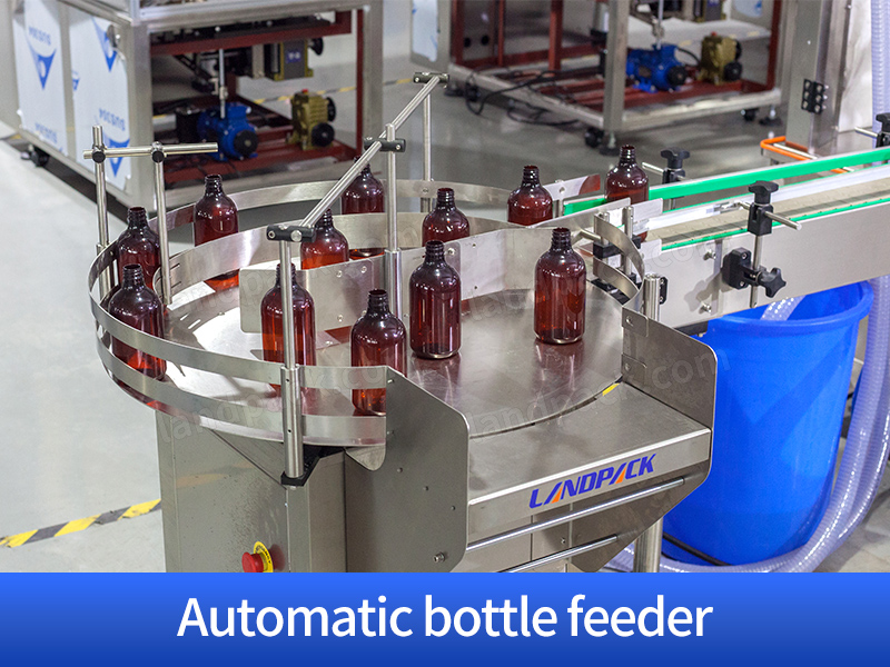 Automatic Shampoo Filling Capping And Labeling Line