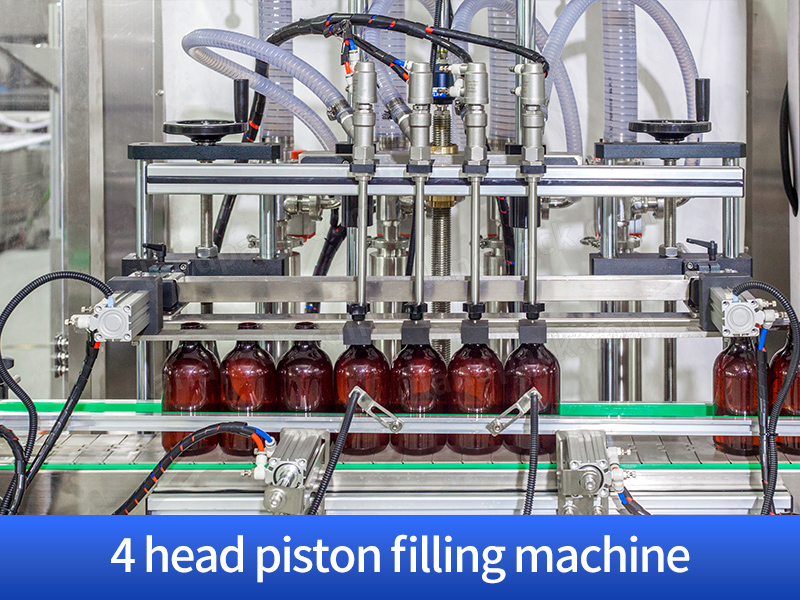 Automatic Shampoo Filling Capping And Labeling Line