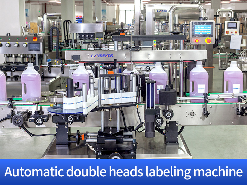 Automatic 10 Heads Gear Pump Pesticides Filling Capping Labeling Machine Line
