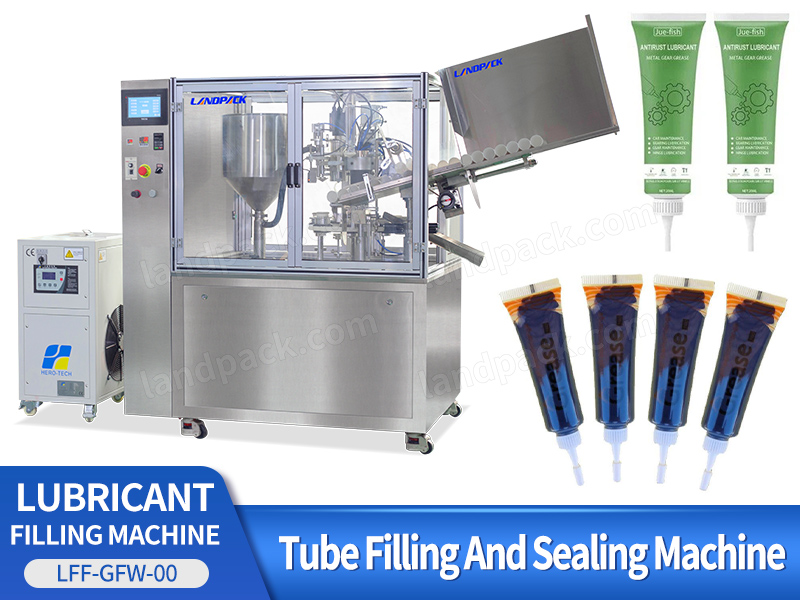 Automatic Lubricant Oil Viscous Liquid Plastic Tube Filling And Sealing Machine