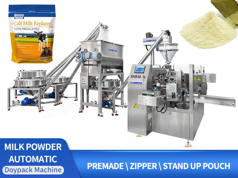 Fully Automatic Milk Powder Rotary Doypack Filling Packing Machine