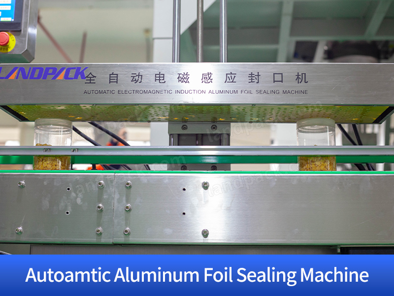 Automatic 4 Heads Grain Granule Particle Bottles Weighing Filling Capping Machine Line