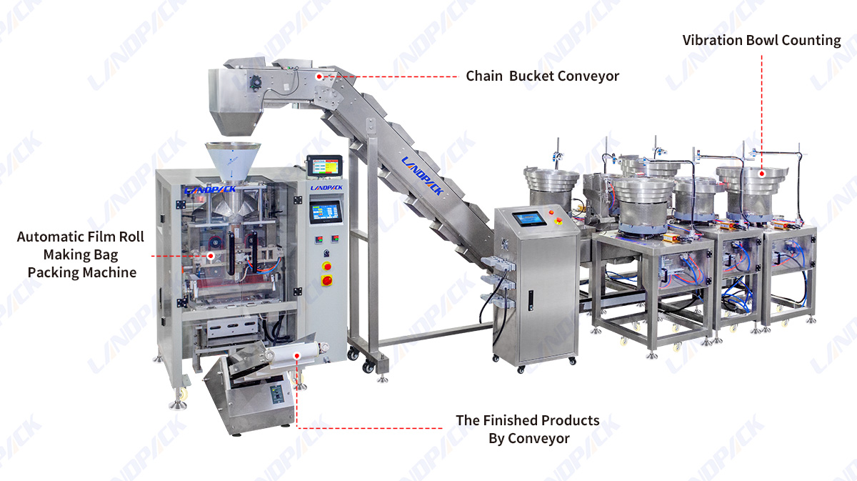 Automatic Hardware Nut Bag Vertical Packing Machine