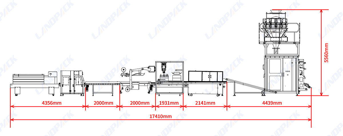 High Speed Automatic Opening Boxing Packing System For Hardware Fittings Screw Fastener