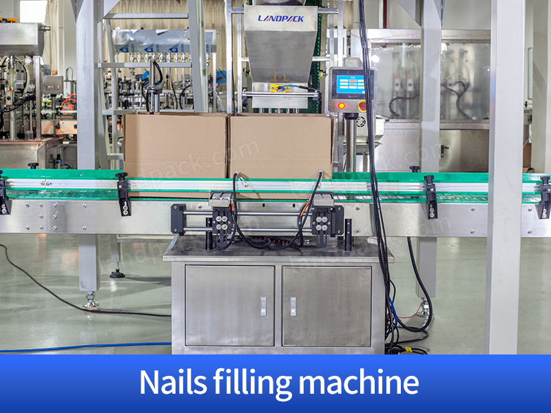 Automatic Fastener Hardware Metal Washer Bag Packing And Boxing  Packing Machine Line