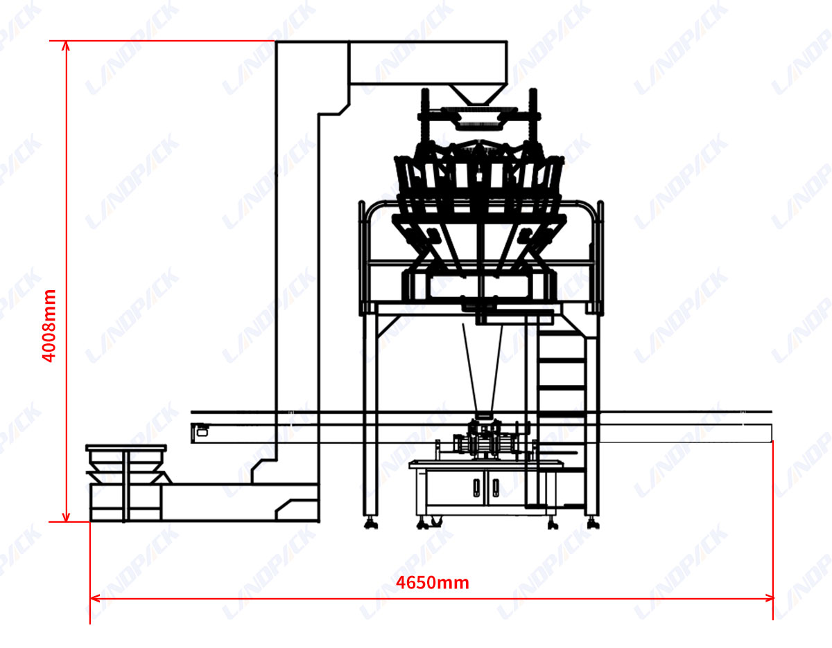 Automatic Hardware Carton Boxing Machine For Fastener Screw Nut Bolt Nail