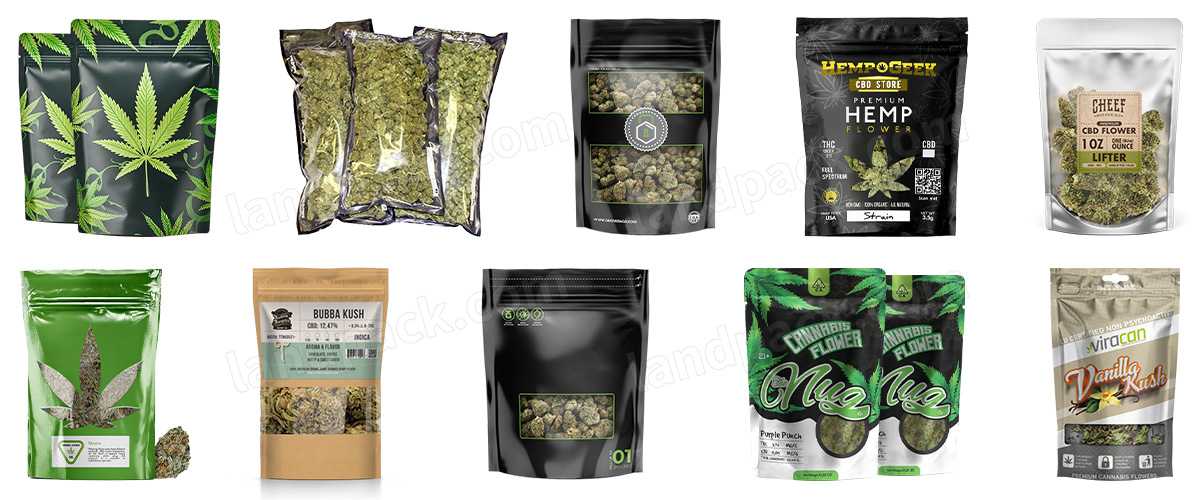 Fully Automatic Cannabis Mini Doypack Premade Pouch Packing Machine