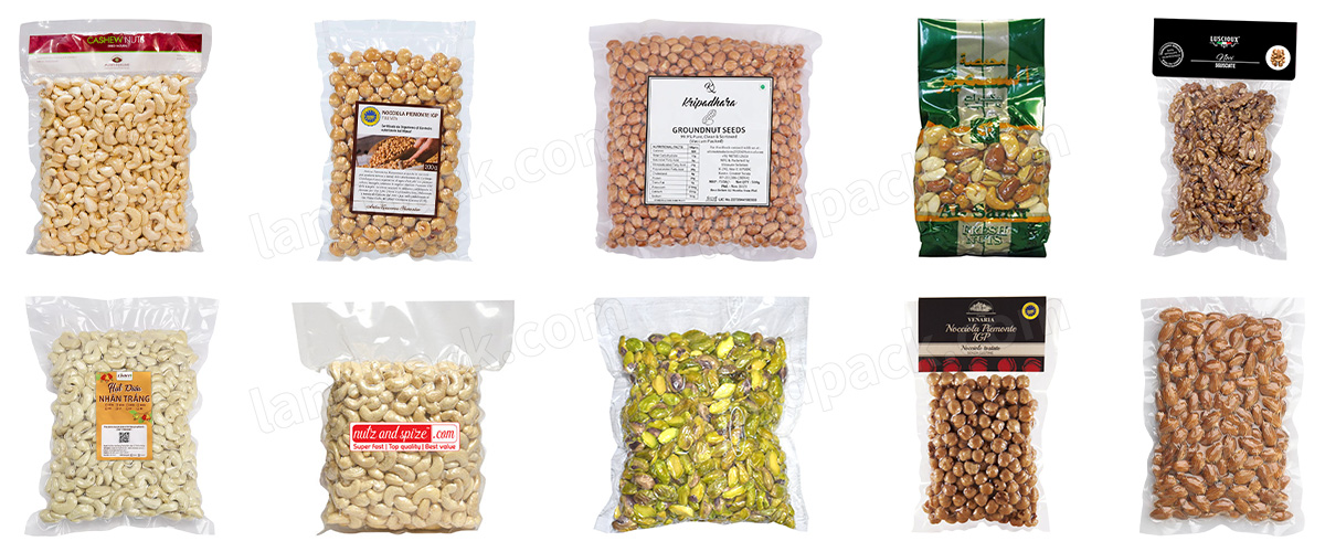 Fully Automatic Horizontal Nut Peanut Cashew Doypack Premade Pouch Packing Machine