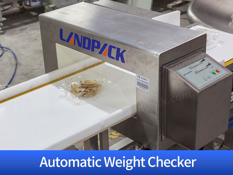 Automatic Dried Fruit Vertical Packing Machine With Metal Detector And Weight Selection Scale