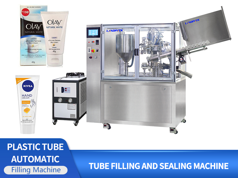 Automatic Viscous Liquid Plastic Tube Filling And Sealing Machine