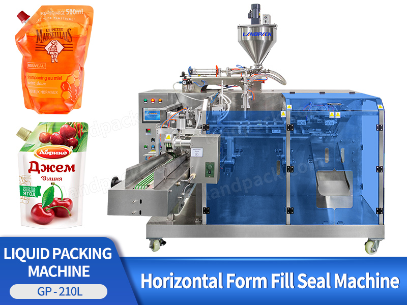 Automatic Detergent Horizontal Form Fill Seal Machine Premade Pouch Packing Machine