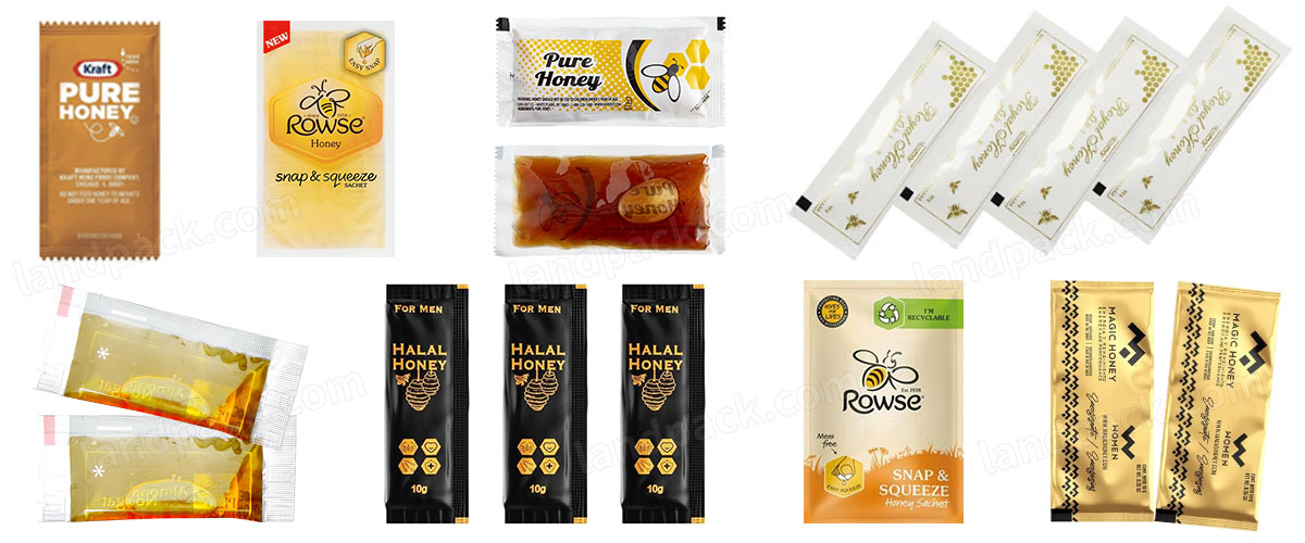 Multifunction Honey 3/4 Side Seal Sachet Packing Machine