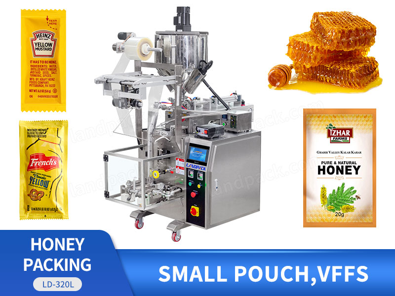 Multifunction Honey 3/4 Side Seal Sachet Packing Machine