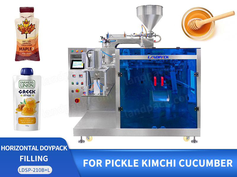 Automatic Medical Pharma Syrup Doypack Premade Pouch Liquid Filling Packing Machine