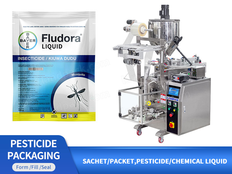 Automatic Pesticide Sided Seal Sachet Pouch Liquid Packing Packaging Machine