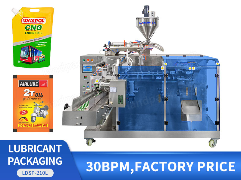 High Efficiency Lubricant Horizontal Premade Pouch Doypack Packing Machine