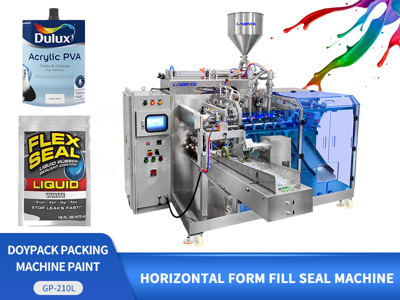 Automatic Paint Horizontal Doypack Packing Machine With Explosion-Proof Device