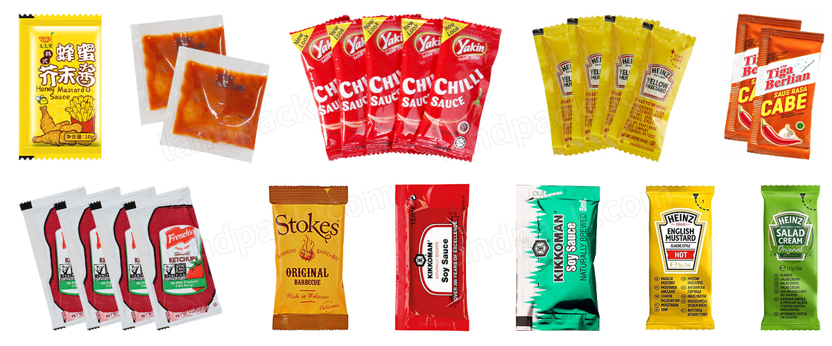 Multifunction Sauce Sided Seal Sachet Packing Machine