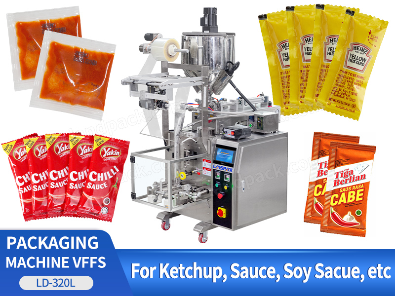 Multifunction Sauce Sided Seal Sachet Packing Machine