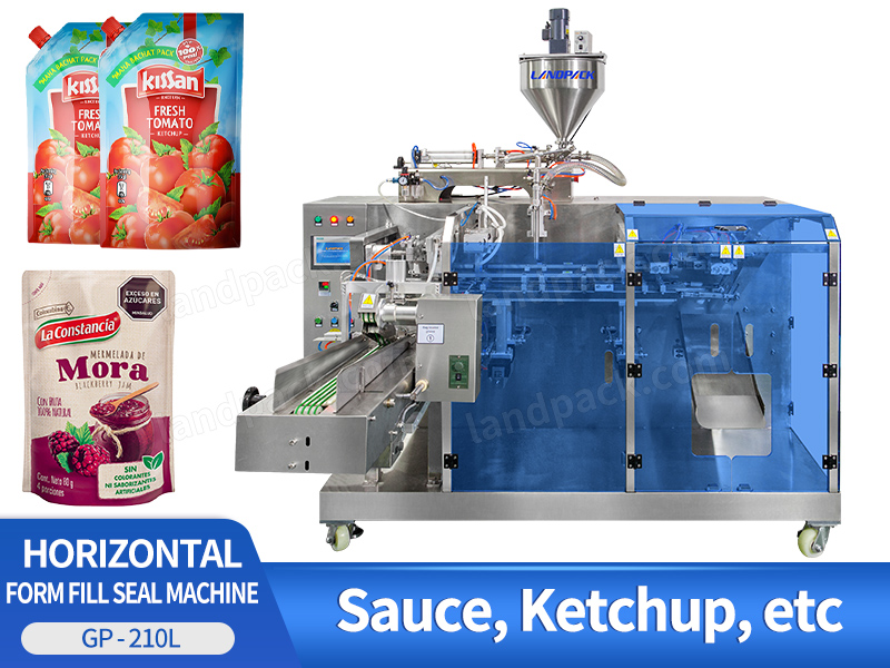 High Quality Sauce Doypack Pouch Ziplock Bag Packing Machine Premade Pouch Packaging Machine