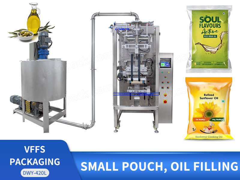 Automatic Reciprocating Type Pouch Vertical Packaging Machine For Olive Oil