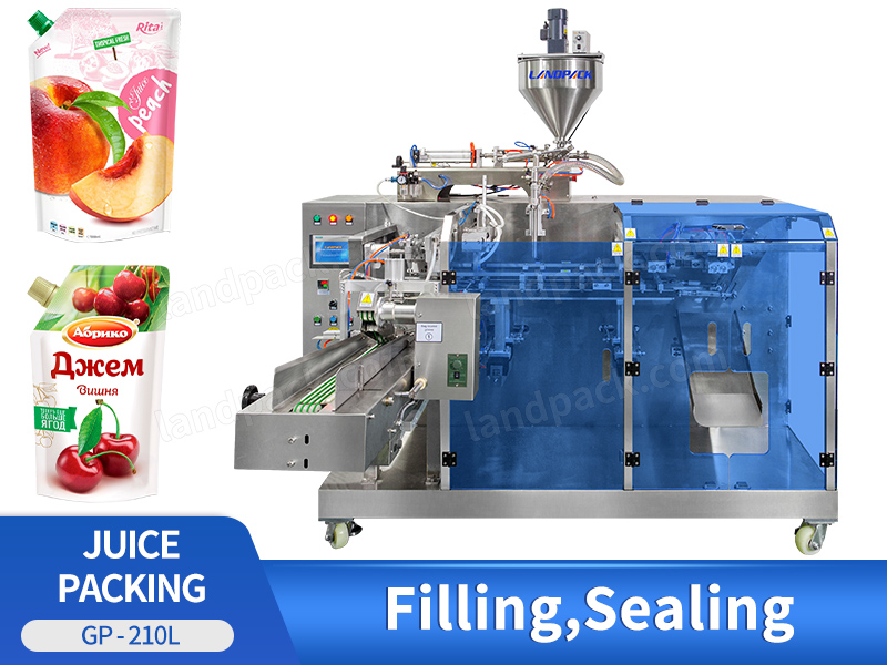 Automatic Mango Juice Horizontal Doypack Pouch Packing Packaging Machine