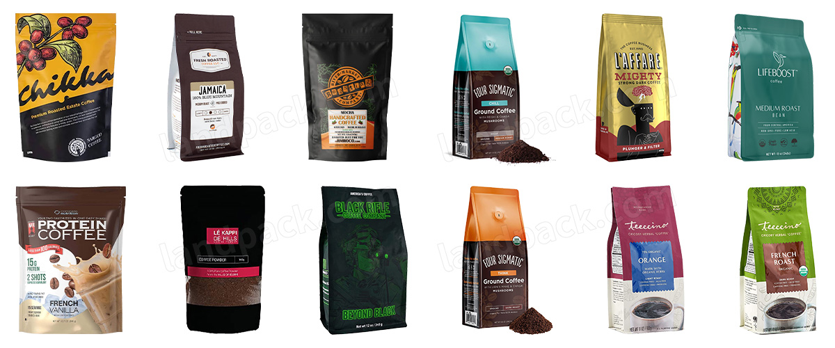 Automatic Coffee Powder Rotary Packing Machine Premade Pouch Doypack Packaging Machine