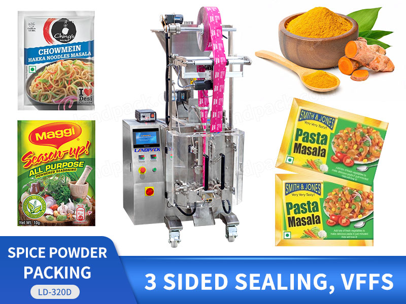 Multi-Function Chili Pepper Powder Spice Seasoning 10g Vertical Filling Packing Machine