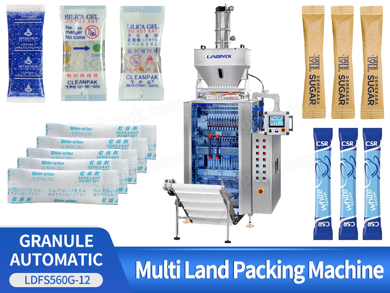 Automatic Multi lane Granule Stick Bag Sachet Filling Packing Machine