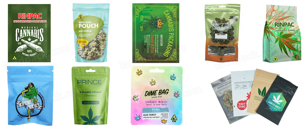 Automatic Cannabis Marijuana Horizontal Doypack Weighing Packing Machine