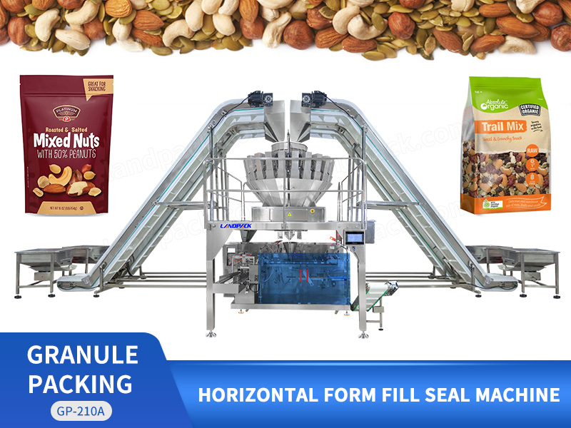 Automatic Mixed Nuts Cashew Beans Premade Pouch Packing Machine