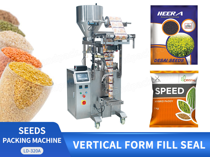 Factory Automatic Snack Food Packaging Machine Small Sachet Vegetable Seeds Packing Machine