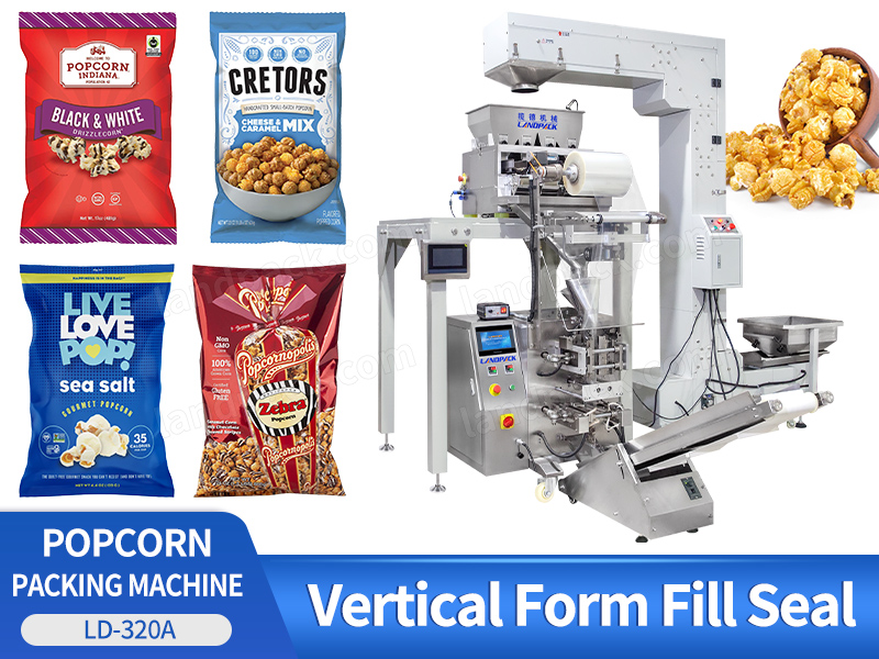 High Precision Linear Weighing Packing Machine For Popcorn Nut Cashew Beans