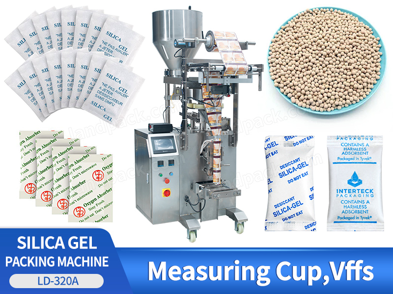 Multi-function Automatic Silica Gel Desiccant Granule Vertical Pouch Bag Filling Packing Machine