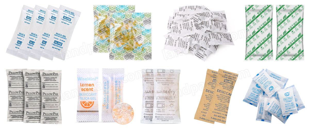 Low Cost Silica Gel 4 Side Sealing Sachet Packaging Machine