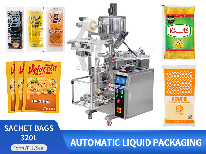 Automatic Liquid Sachet Vertical Form Seal Filling Packing Packaging Machine