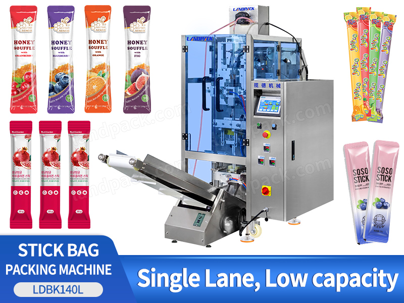 Fully Automatic Single Lane Energy Liquid Sachet Stick Packing Packaging Machine