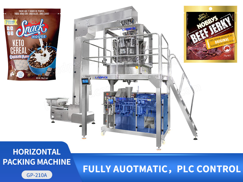 Automatic Horizontal Doypack Machine Granule Premade Pouch Packing Packaging Machine