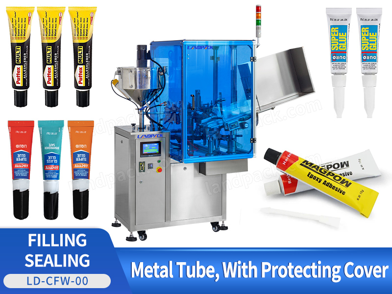 Hot Sale Aluminum Tube Filling And Sealing Machine Semi Automatic Tube Filling Sealing Machine