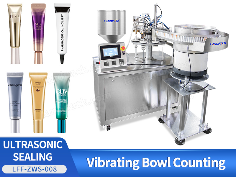 Automatic Plastic Tube Filling And Sealing Machine Liquid Cosmetic Food Tube Filling Machine