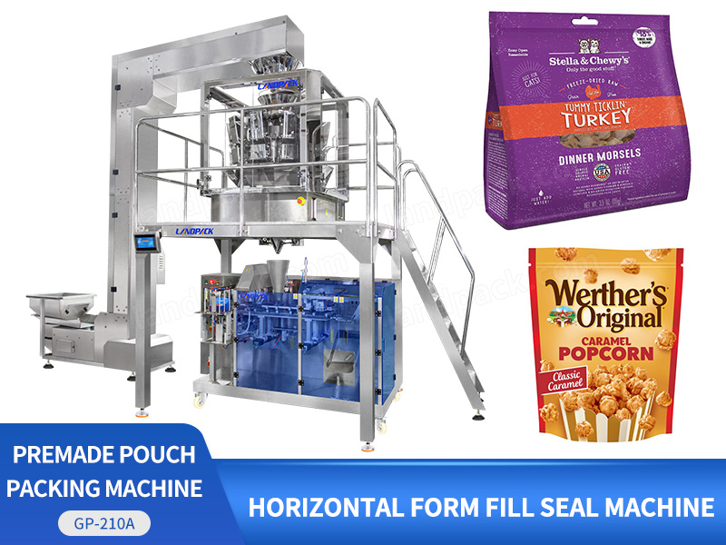 Fully Automatic Granule Packing Machine Snacks Premade Bag Packing Machine Doypack Machine