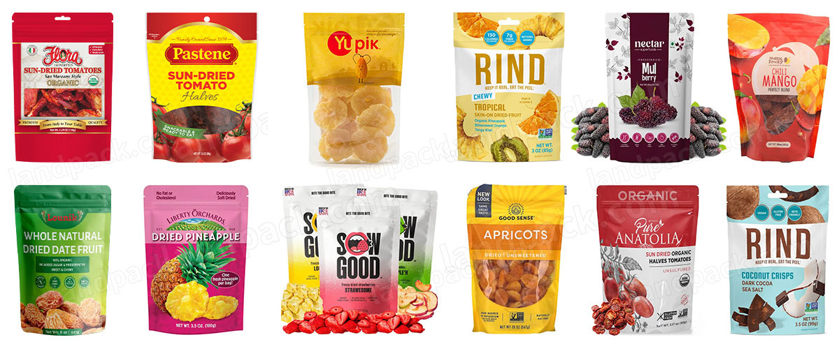 Snack Food Weighing Filling Packing Doypack Zipper Zip Lock Granule Liquid Pouch Bag Packaging Machine